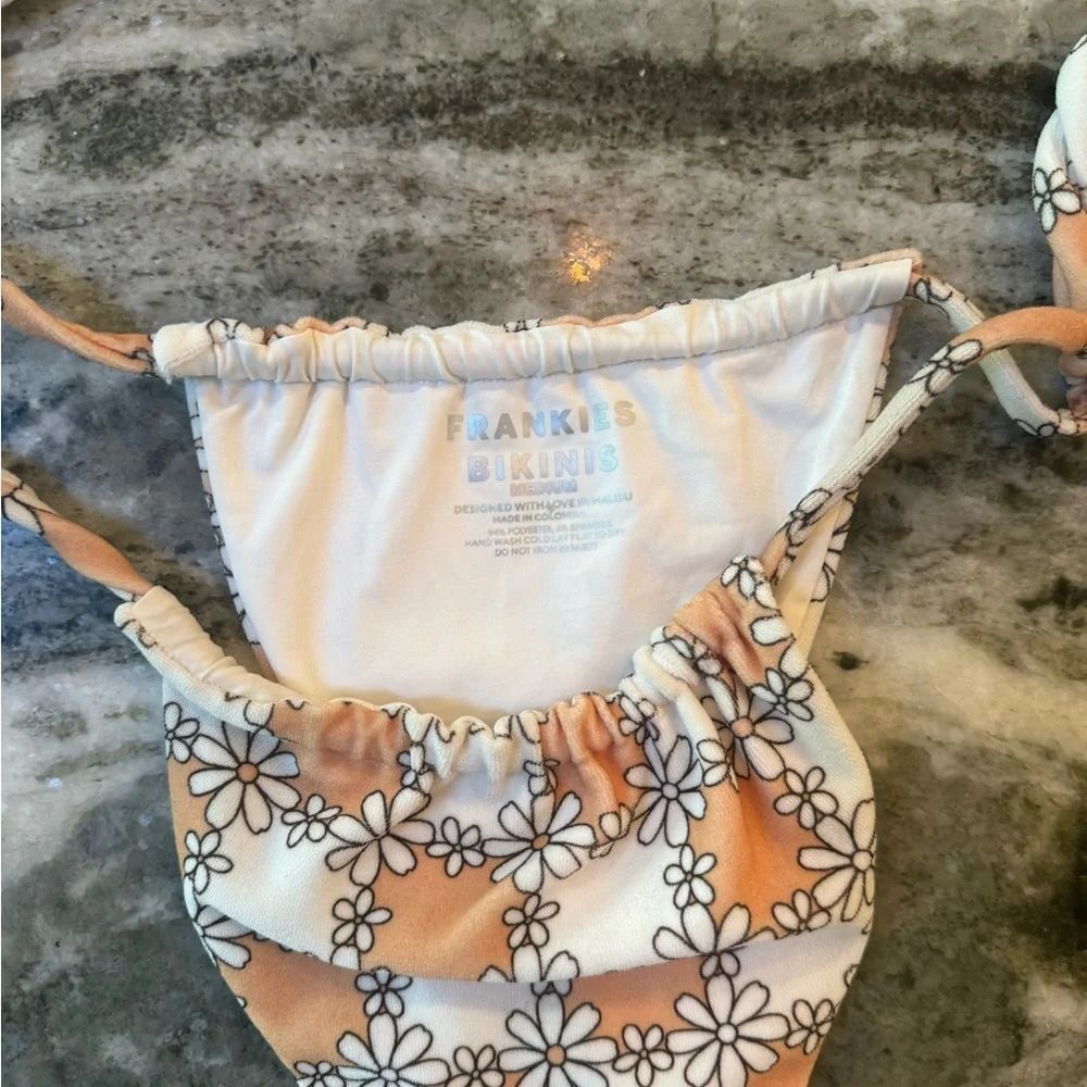 Frankie’s Bikini Tia Terry Set -Nude Daisy